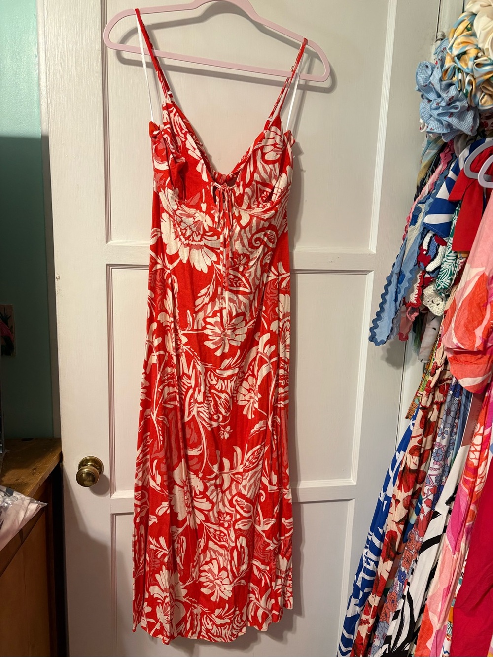 Paper Heart (Anthropologie) maxi dress